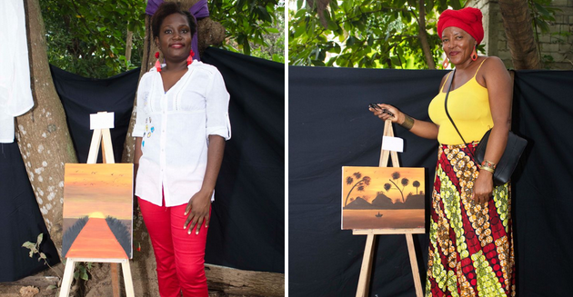 Clôture des ateliers de dessinet de peinture à Jacmel